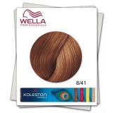 Vopsea Permanenta - Wella Professionals Koleston Perfect nuanta 8/41 blond deschis aramiu cenusiu 